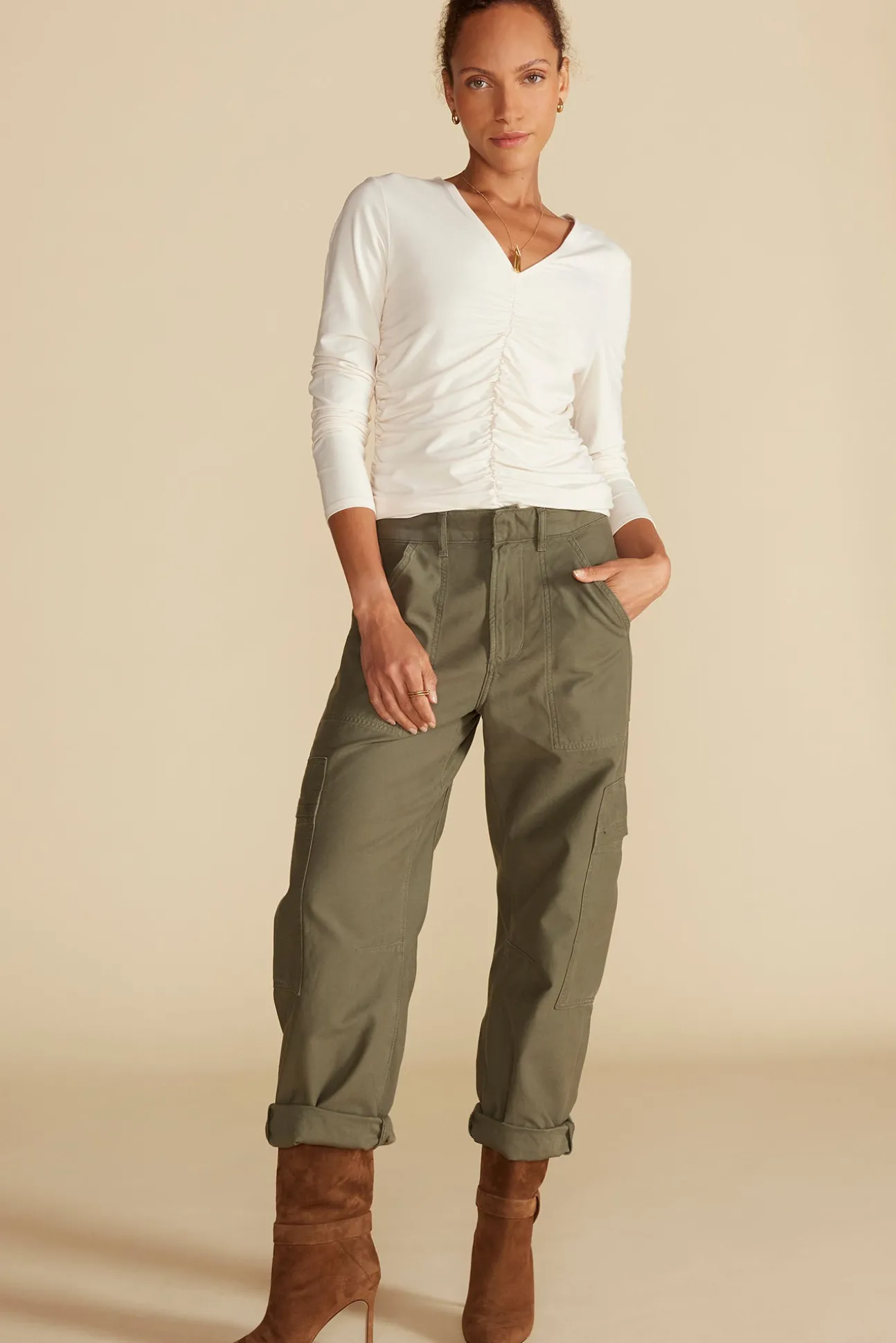 Elise Bamboo Knit Top