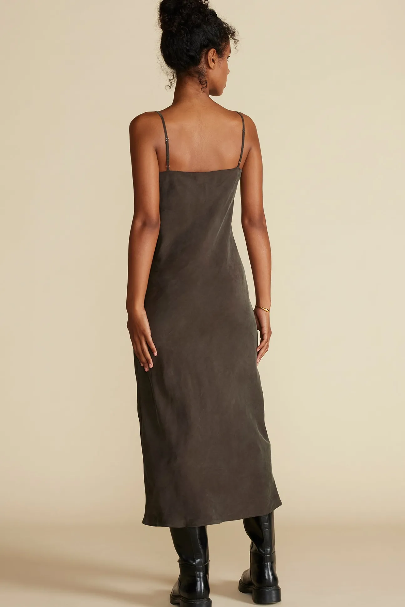 Eloise Cupro Slip Dress