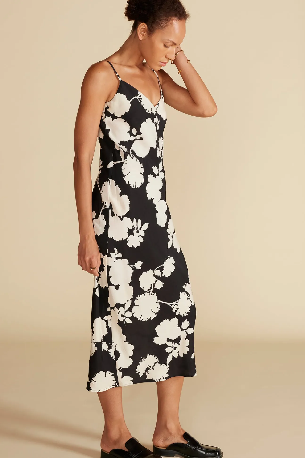 Eloise Cupro Slip Dress