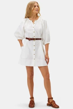Esther Organic Cotton Poplin Dress