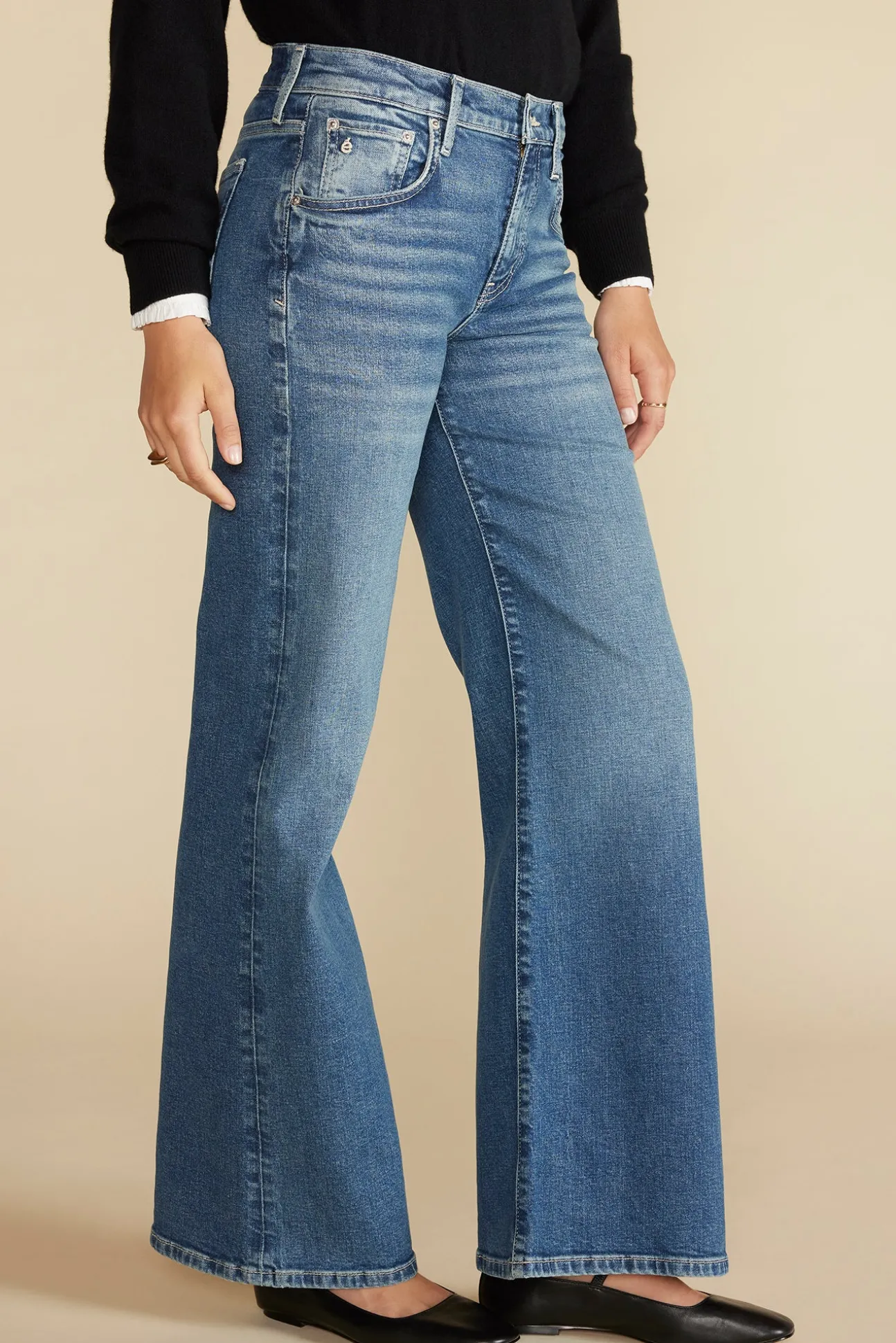 ETICA Romi Wide Leg Jean