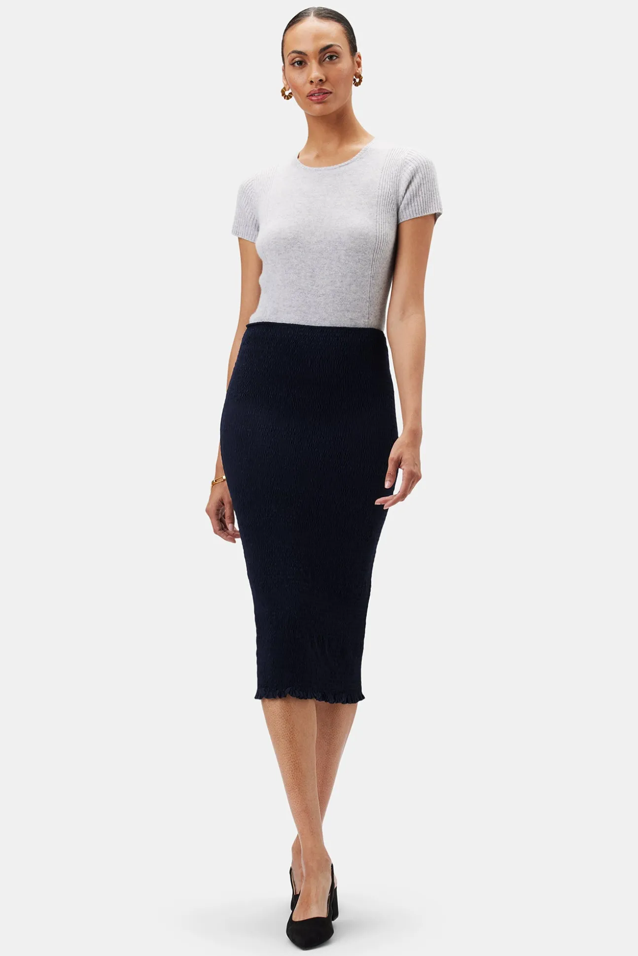 Eunice Smocked Skirt
