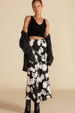 Eve Cupro Slip Skirt
