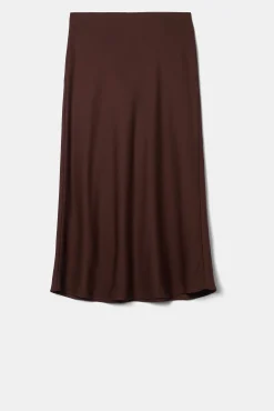 Eve Stretch Silk Skirt