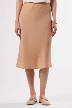 Eve Stretch Silk Skirt