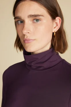Flannery Bamboo Knit Turtleneck