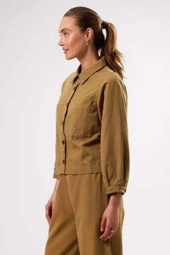 Genevieve Cotton Linen Jacket