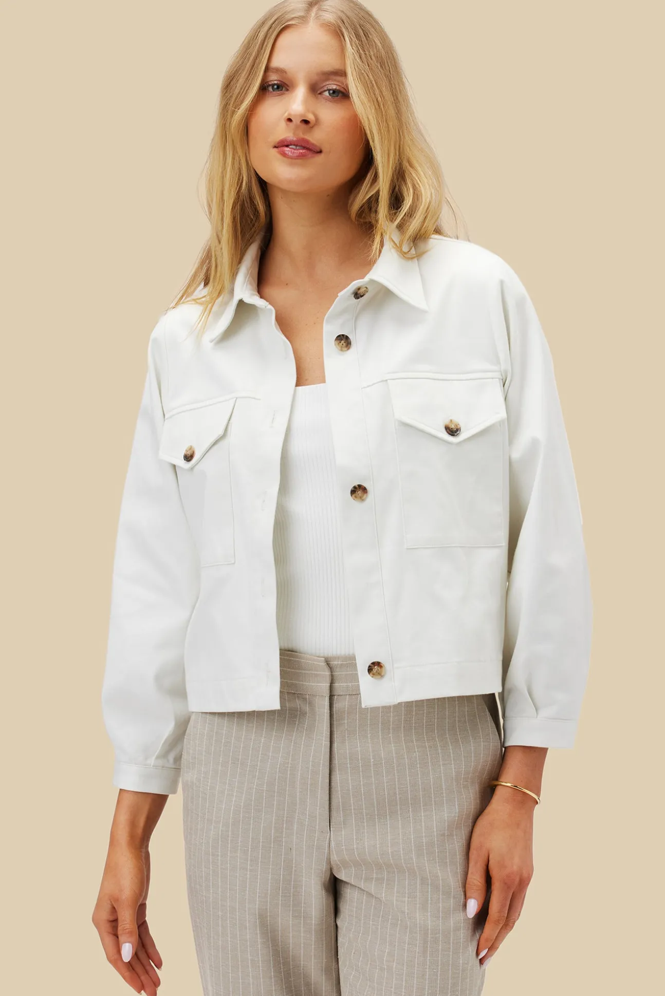 Genevieve Organic Cotton Jacket