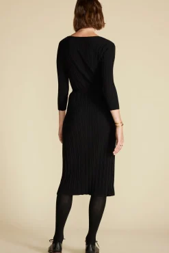 Ila Knit Wrap Dress