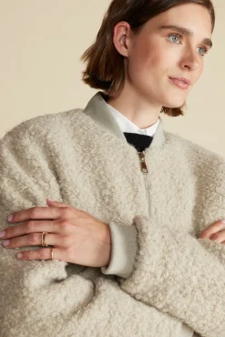 Jarrel Sherpa Bomber Jacket
