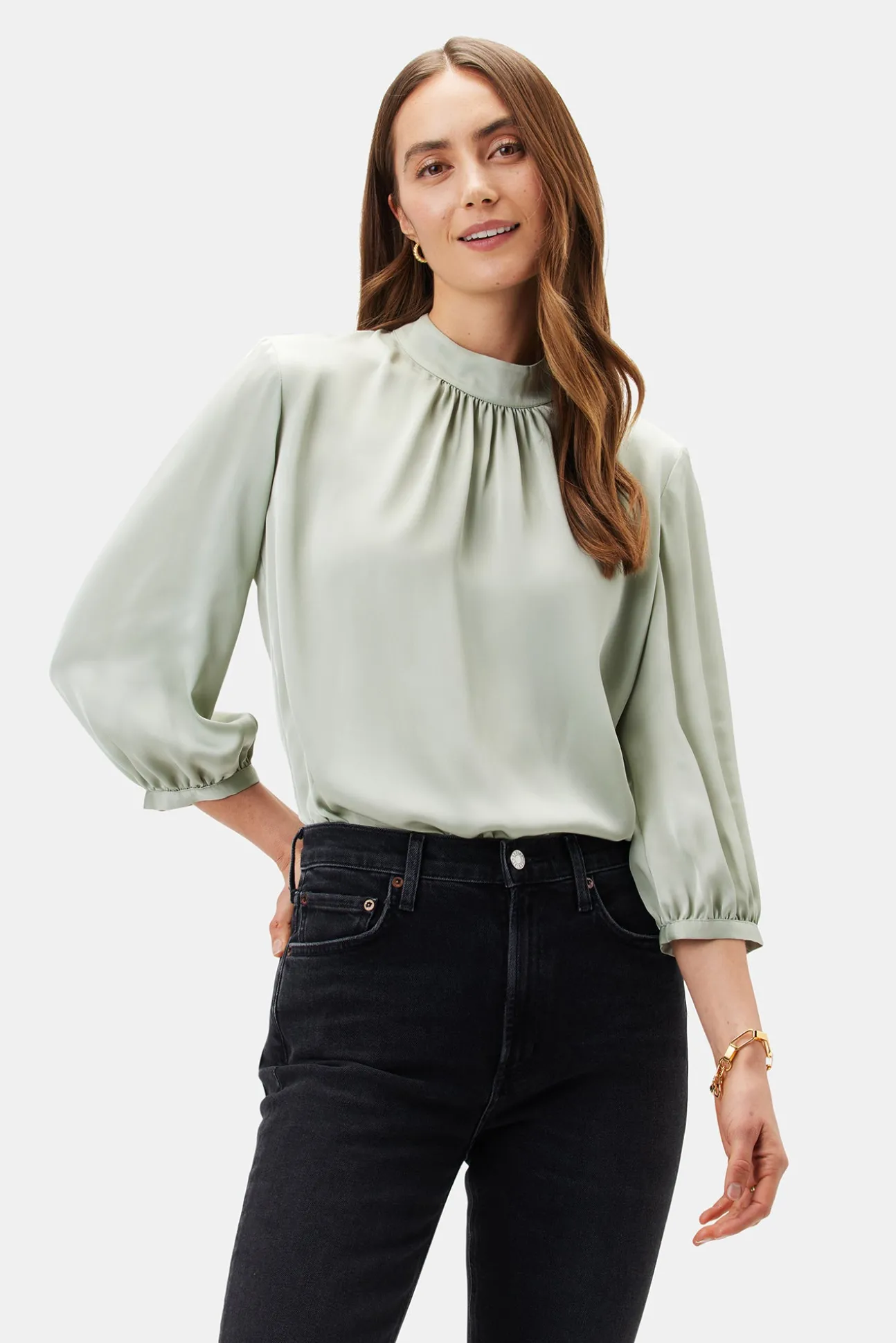 Jeanne 3/4 Sleeve Blouse