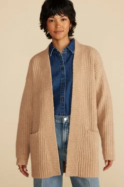 Jeune Relaxed Open Front Cardigan