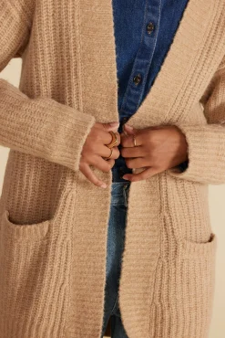 Jeune Relaxed Open Front Cardigan