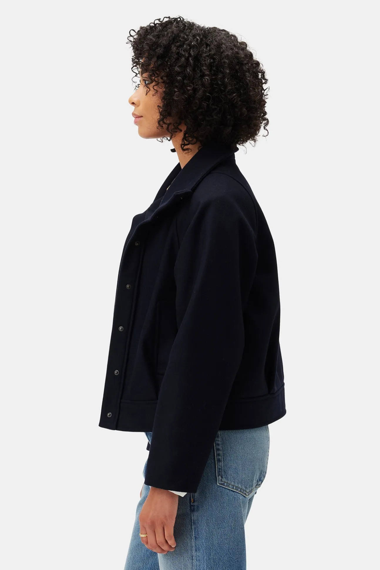 Joelle Wool Twill Jacket