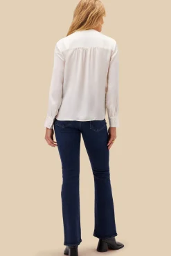 Kali Button Front Blouse