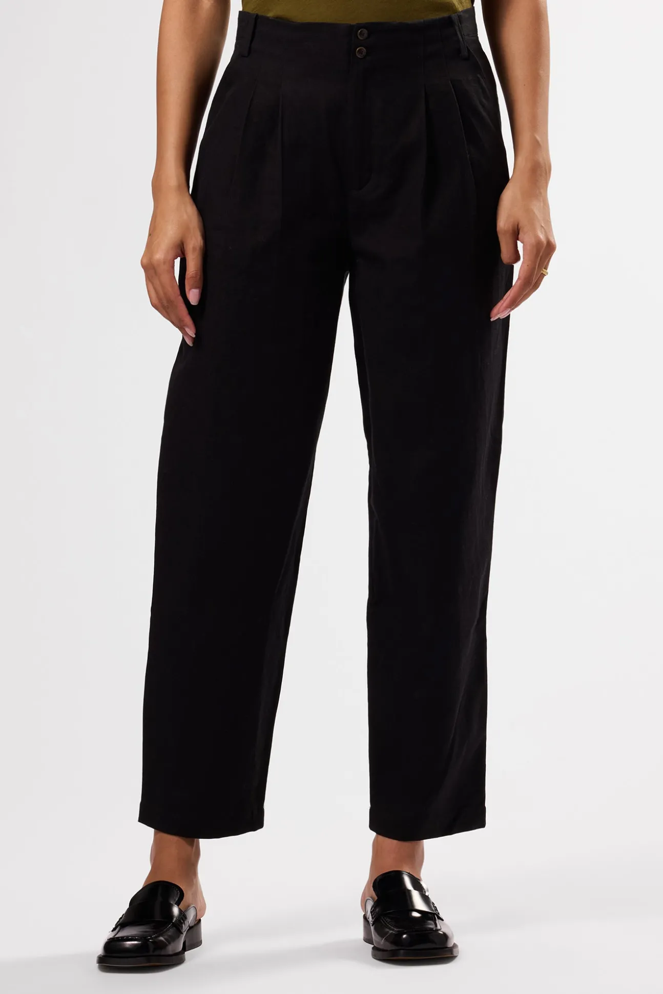 Larisa Cotton Linen Pant