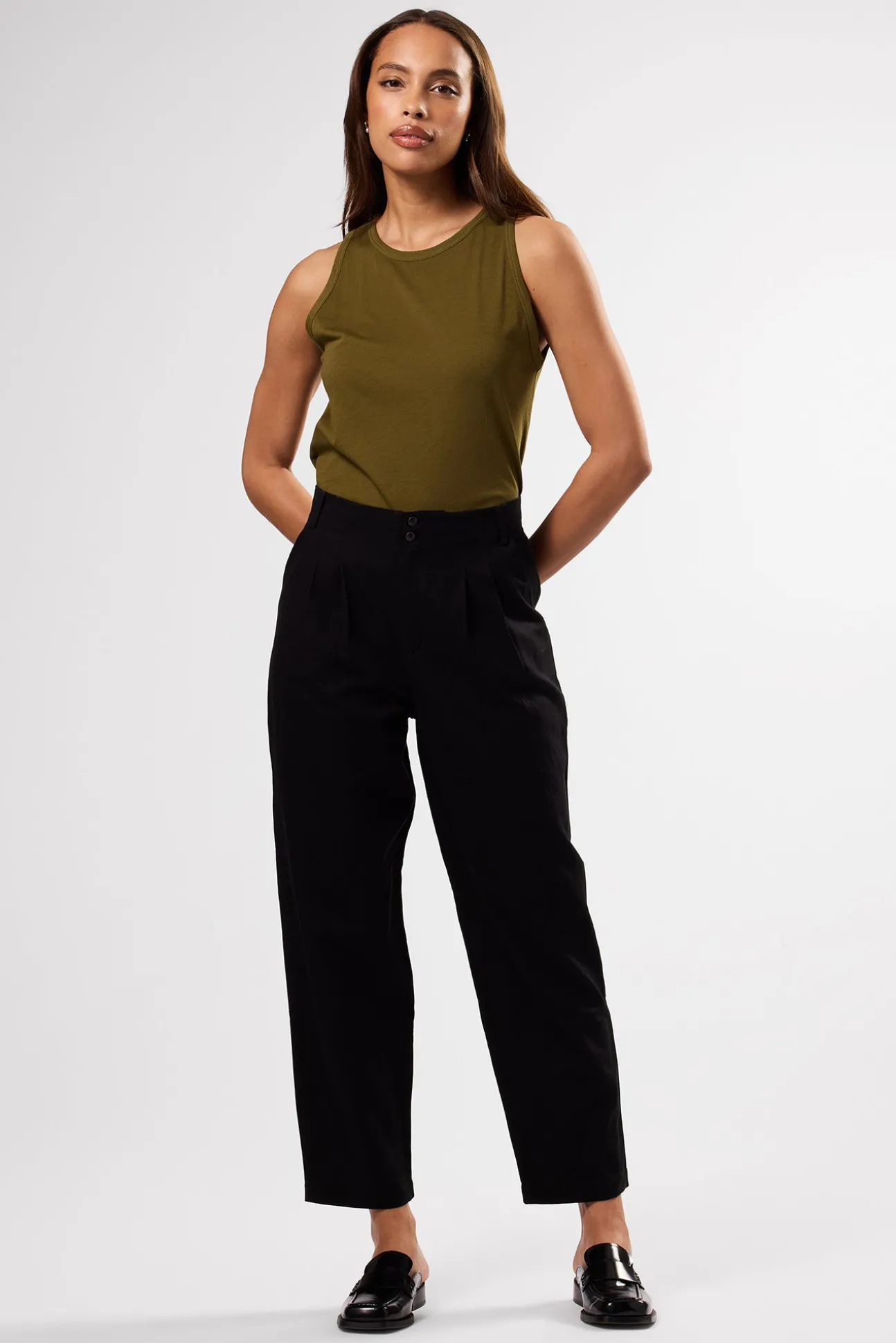 Larisa Cotton Linen Pant