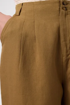 Larisa Cotton Linen Pant