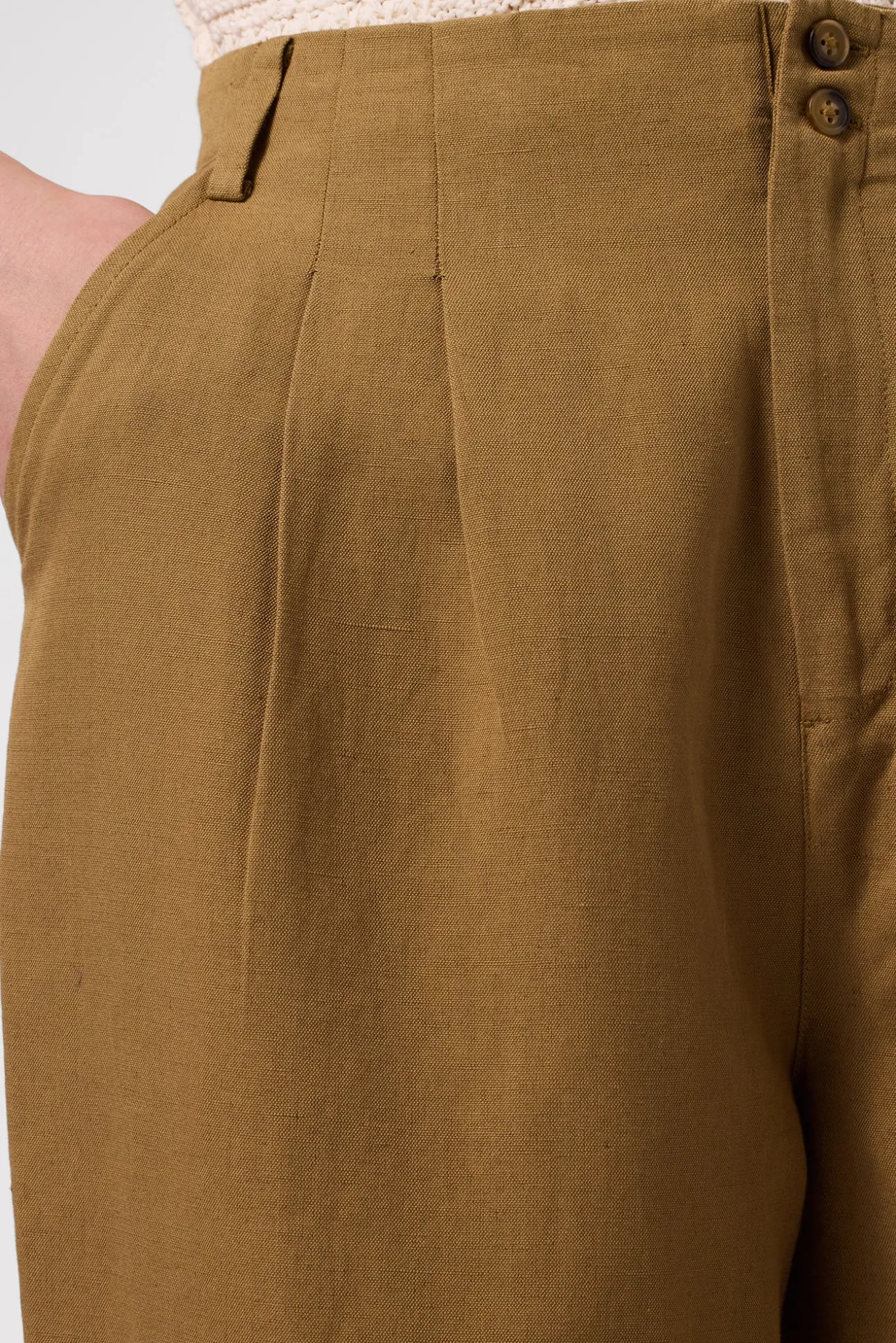 Larisa Cotton Linen Pant