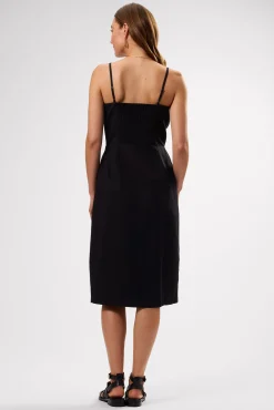 Lila Cotton Linen Dress