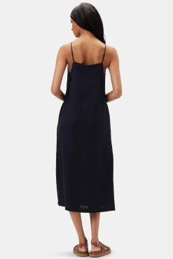 Lilly Pilly Kai Organic Linen Slip Dress