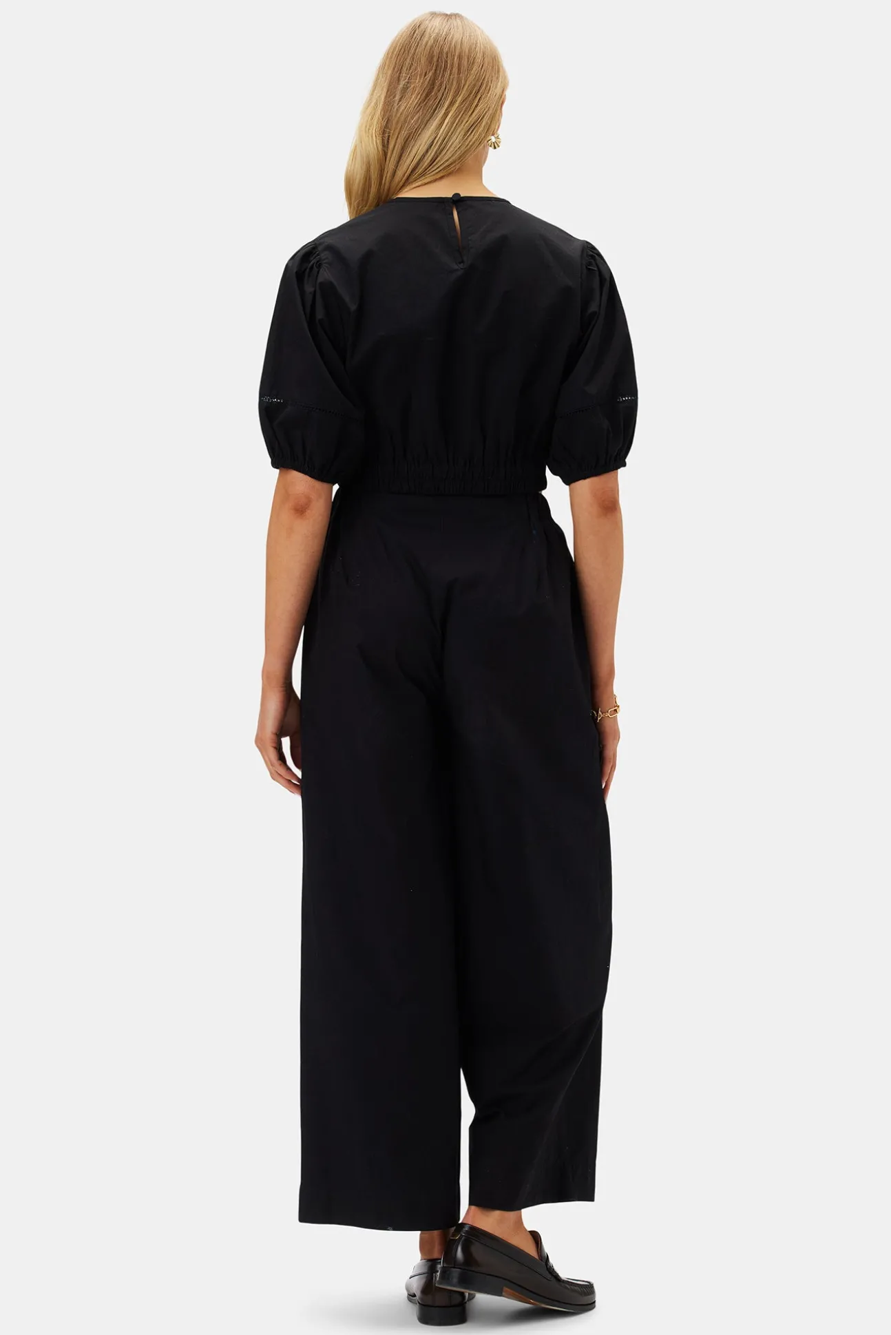 Lisa Organic Cotton Poplin Top