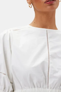 Lisa Organic Cotton Poplin Top