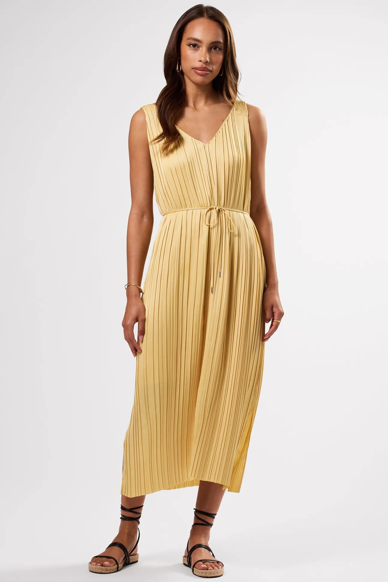 Lisbon Recycled Sateen Dress