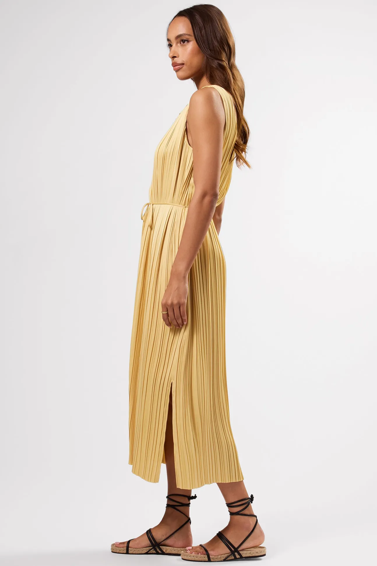 Lisbon Recycled Sateen Dress