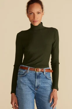 Lux Paris Rib Turtleneck