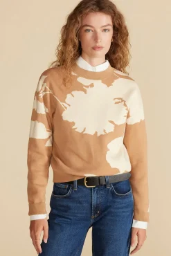 Martha Organic Cotton Jacquard Sweater