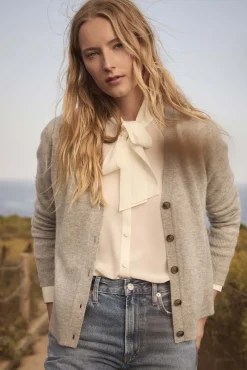 Milla Washable Silk Bow Blouse