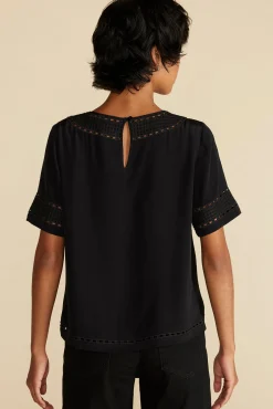 Odilia Embroidered Viscose Top
