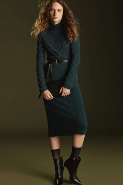 Olympe Knit Pencil Skirt