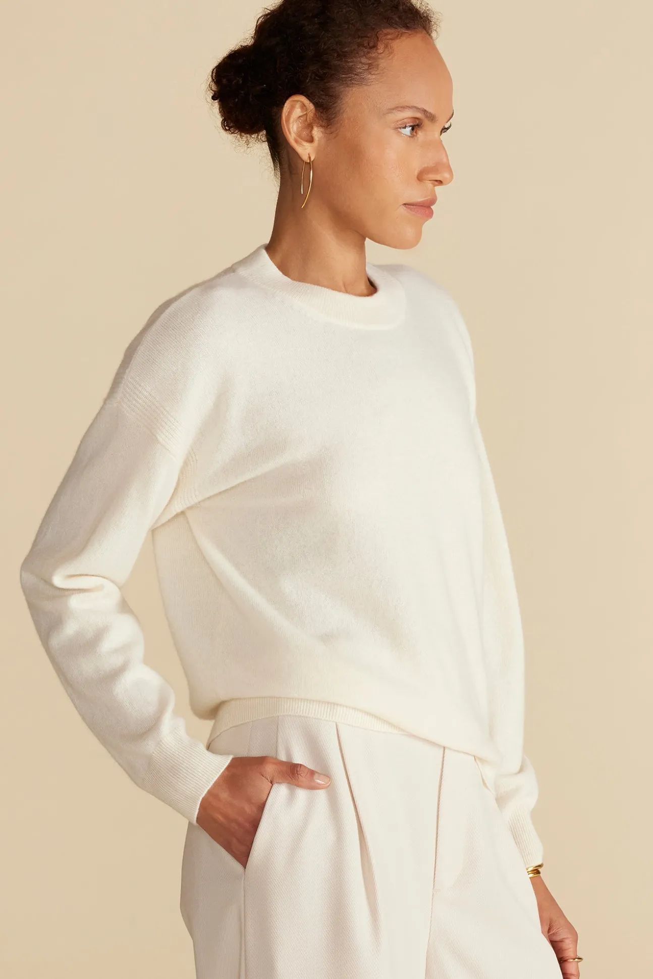 Pearl Cashmere Sweater