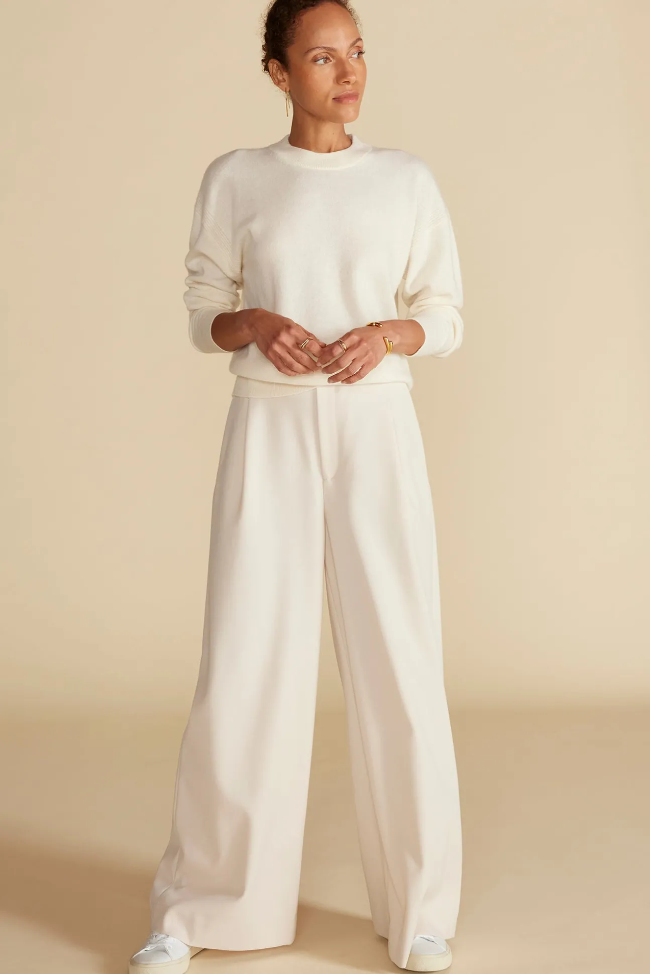 Pearl Cashmere Sweater