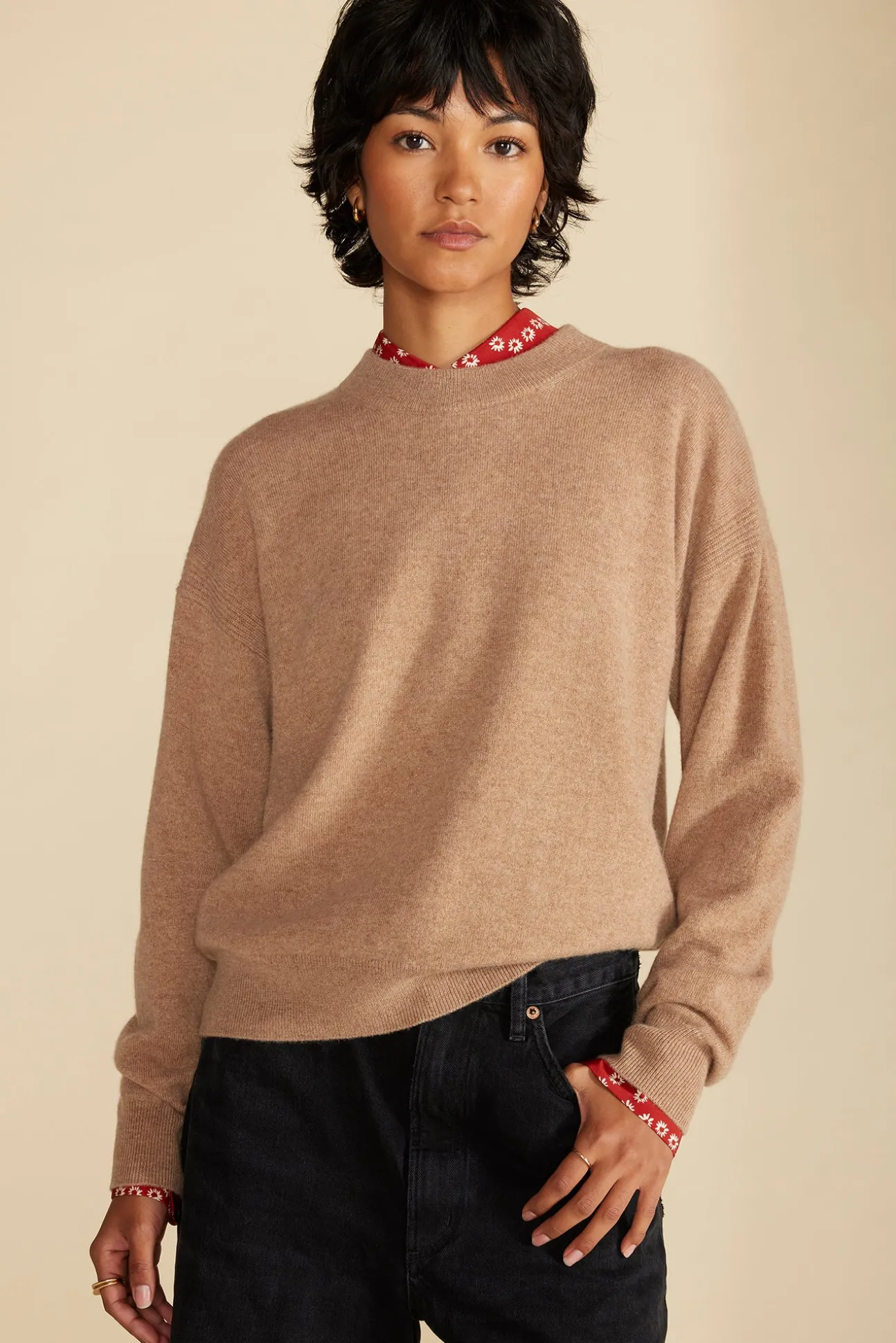 Pearl Cashmere Sweater