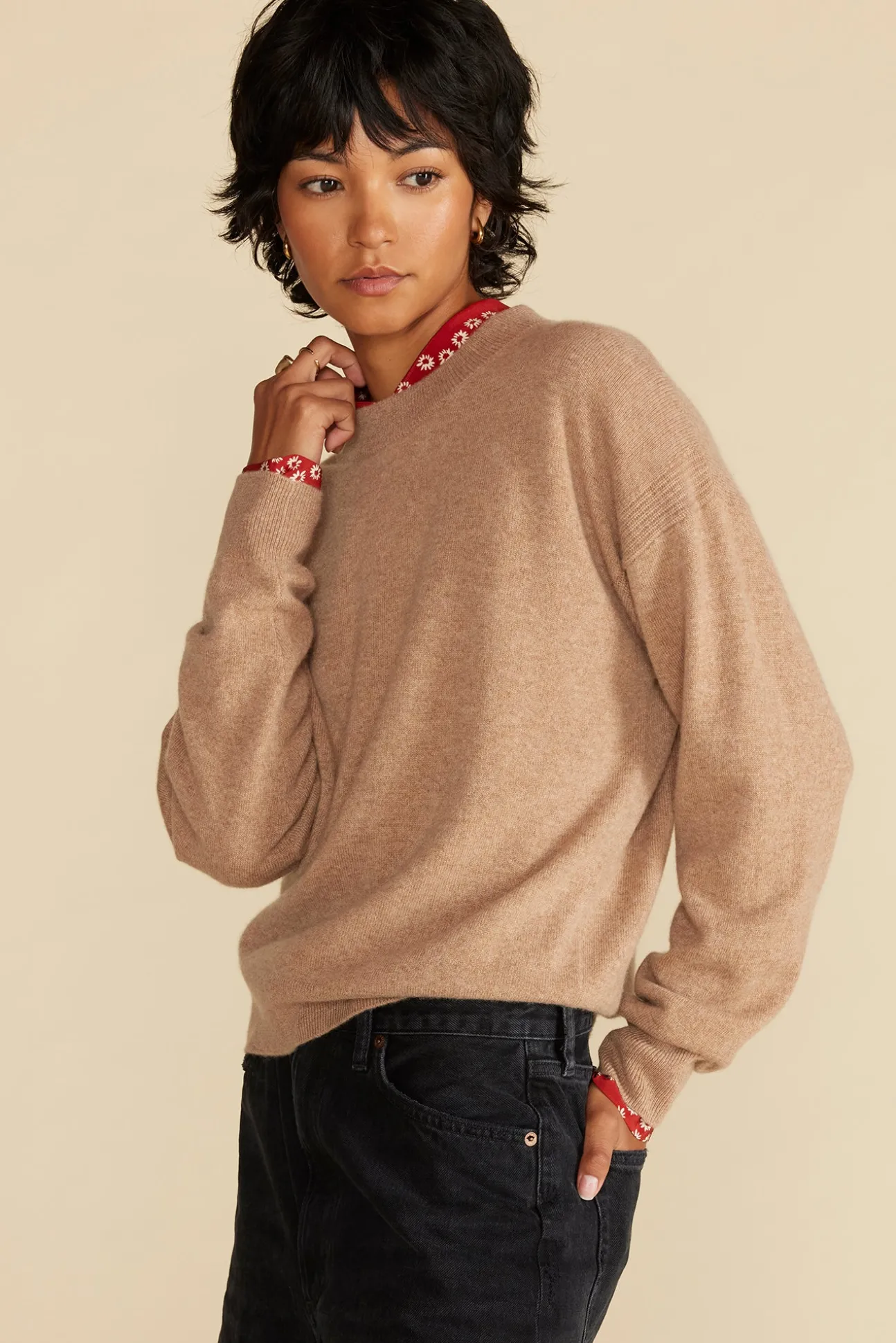 Pearl Cashmere Sweater