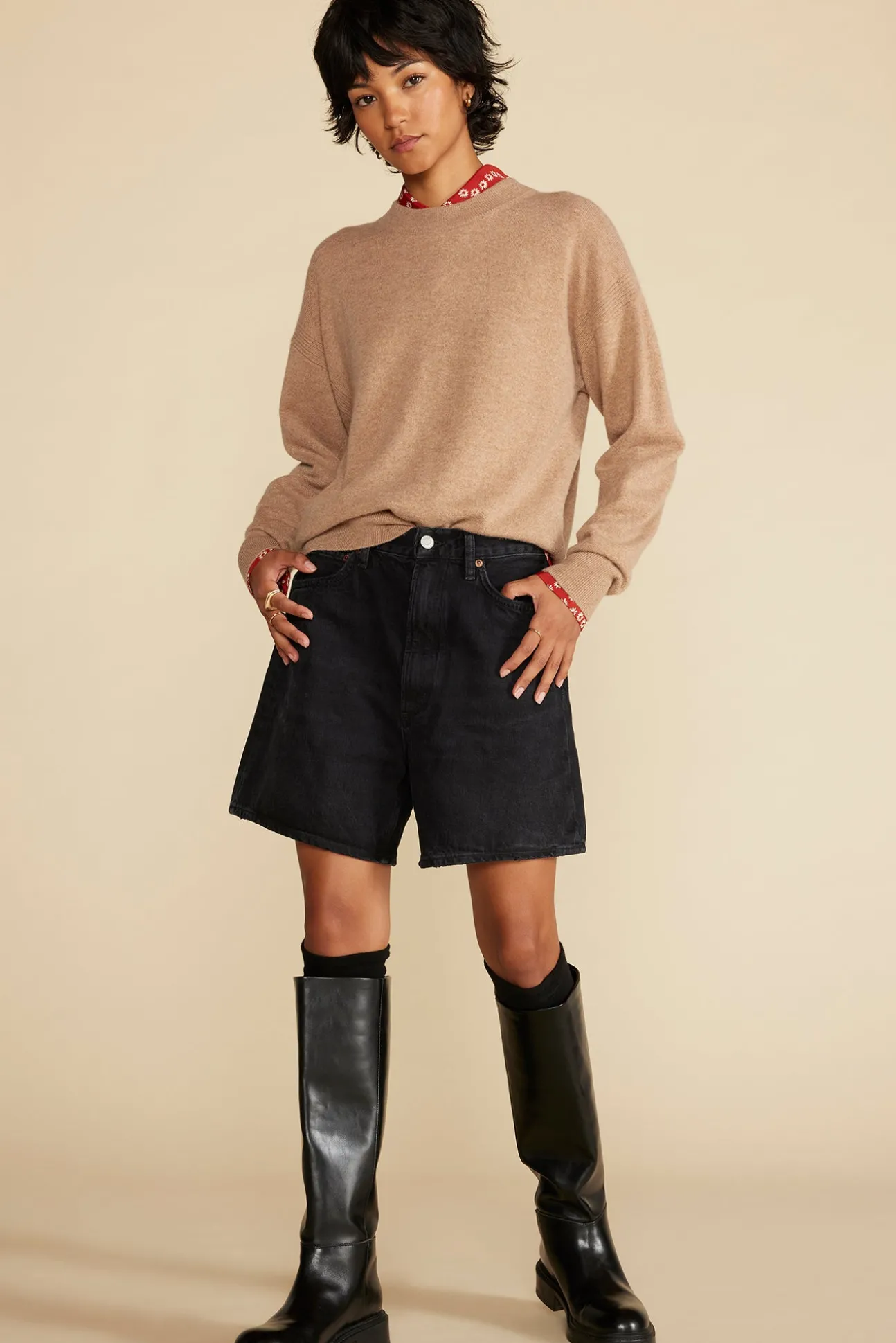 Pearl Cashmere Sweater