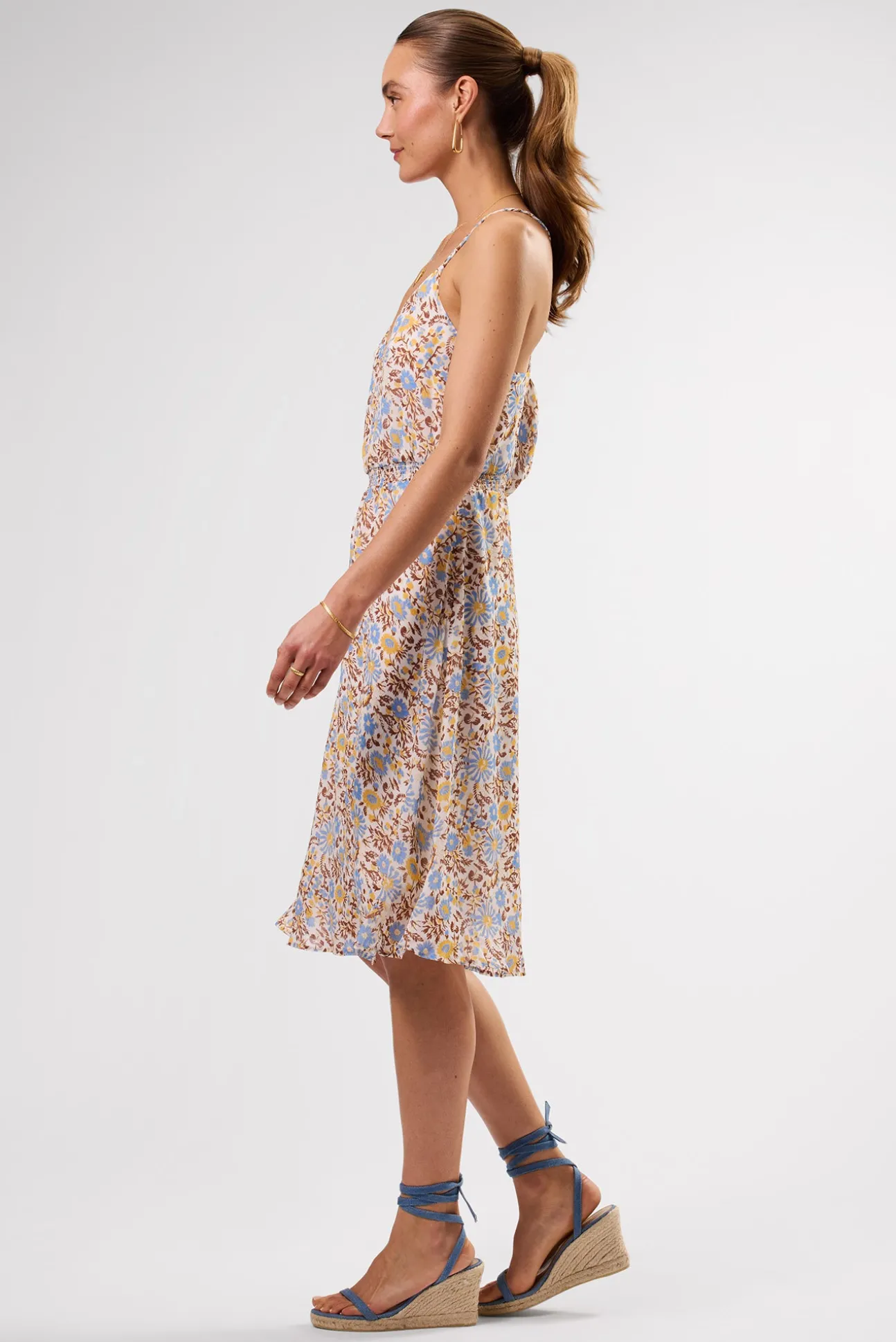 Penny Recycled Sateen Dress