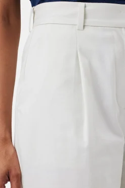 Pleated Wide Leg Trouser