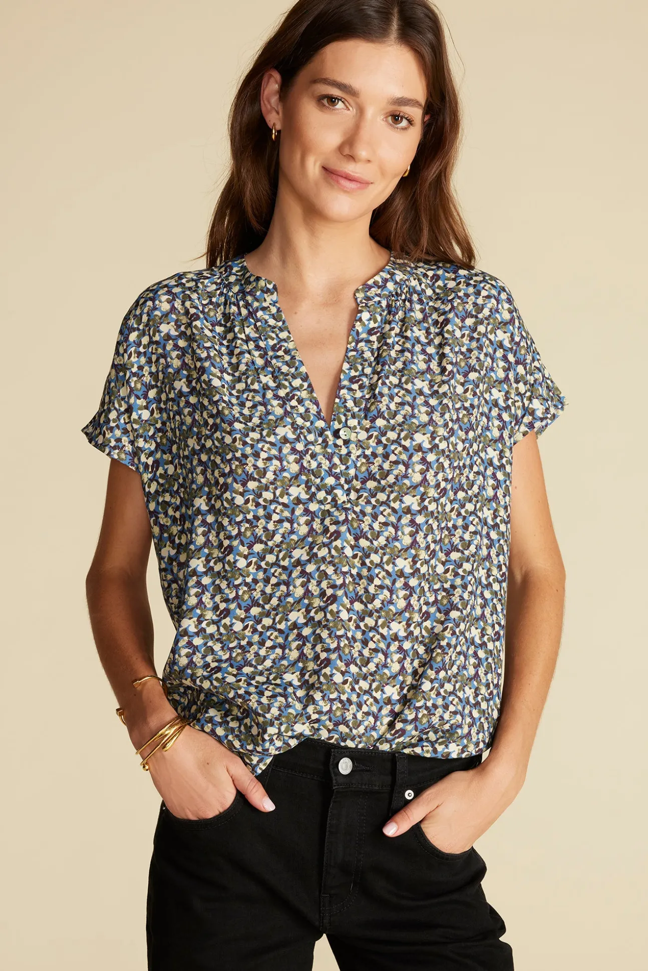 Renata Crepe Blouse