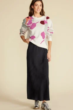 Rowan Jacquard Crew Neck Sweater