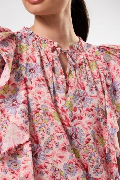 Ruffle Sleeve Top