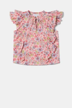 Ruffle Sleeve Top