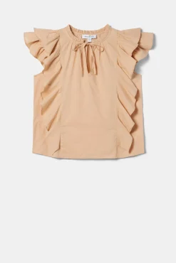 Ruffle Sleeve Top