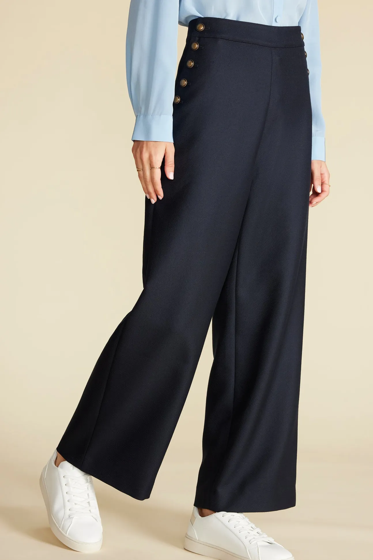 Sailor Wide Leg Trouser