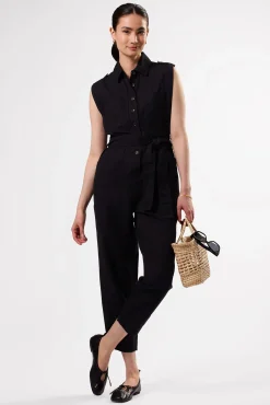 Sienna Cotton Linen Jumpsuit