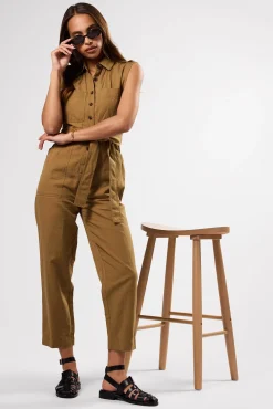 Sienna Cotton Linen Jumpsuit