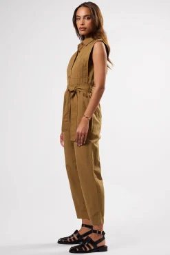 Sienna Cotton Linen Jumpsuit